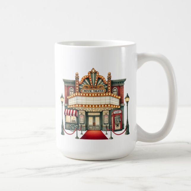 Caneca De Café Filme Teatro Mug (Direita)