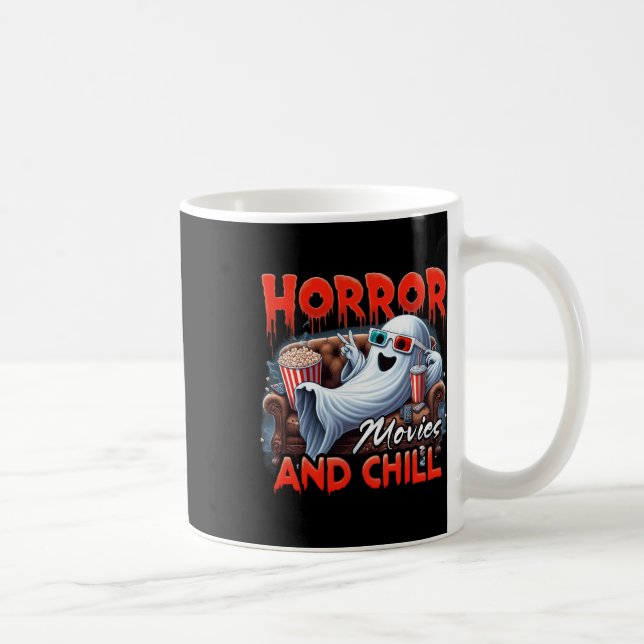 Caneca De Café Filmes De Horror E Filhos De Fantasmas E Fantasmas (Direita)