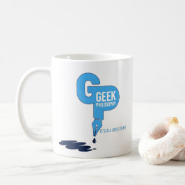 Caneca de Café Filosofia Geek