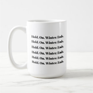 Caneca De Café Fim de inverno