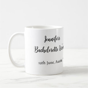 Caneca De Café Fim de semana de despedida de solteira clube da ár