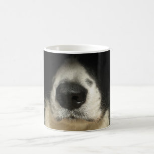 Caneca De Café Fim do nariz de cão acima