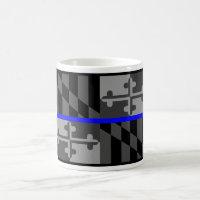 CANECA DE CAFÉ FINA DA BANDEIRA DO ESTADO DE BLUE