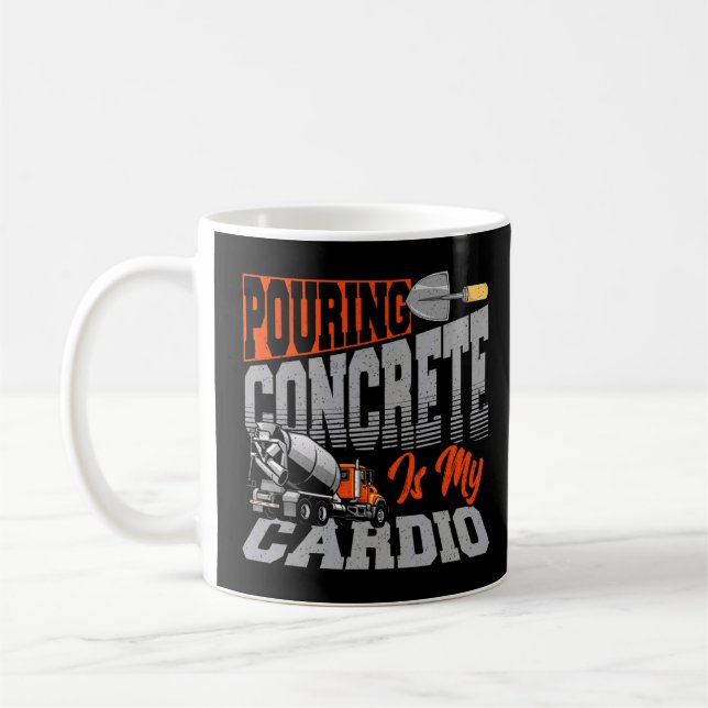 Caneca De Café Finalizador de Concreto para Ventilador de Constru (Esquerda)