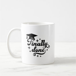 Caneca De Café Finalmente Concluída Graduação Turma de 2026