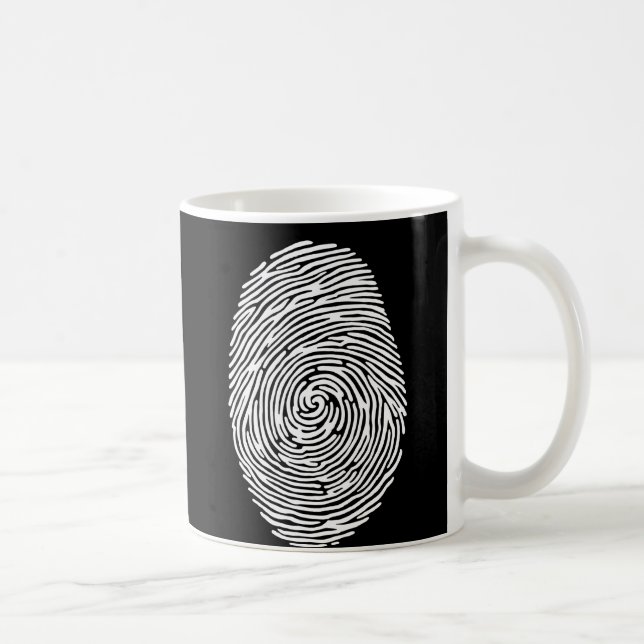 Caneca De Café fingerprint4 (Direita)