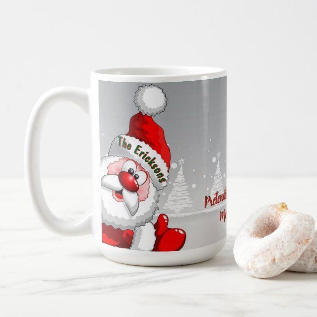 Caneca De Café Fingindo Ser Sempre Feliz E Bright Mug (Com Donut)