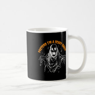 Caneca De Café Fingir que sou um fantasma assustador de Halloween