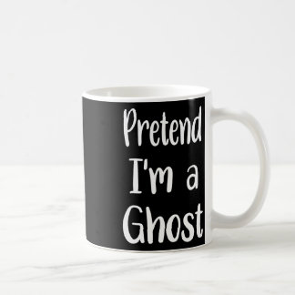 Caneca De Café Fingir que sou um fantasma fantasma no dia das bru