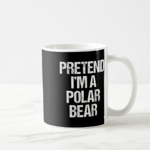 Caneca De Café Fingir que sou um Urso Polar Fodendo Engraçado, pr