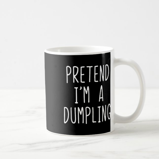 Caneca De Café Fingir que sou uma fantasia de merda. (Direita)