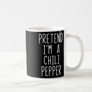 Caneca De Café Fingir que sou uma pimenta-de-pimenta.