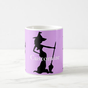 Caneca De Café Finja que sou uma bruxa Thunder_Cove