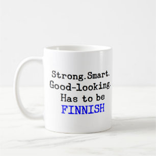 Caneca De Café finlandês forte