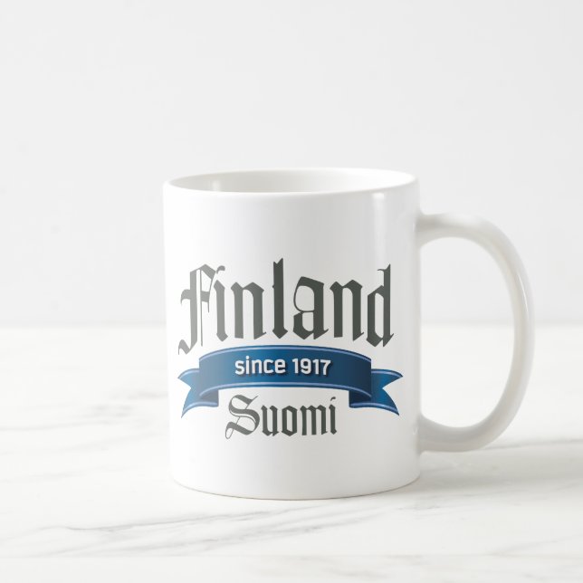 Caneca De Café Finlandia desde 1917 (Direita)