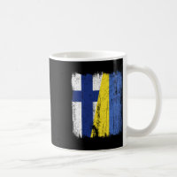 Finlândia Ucrânia Meia Bandeira Patrimônio Finland