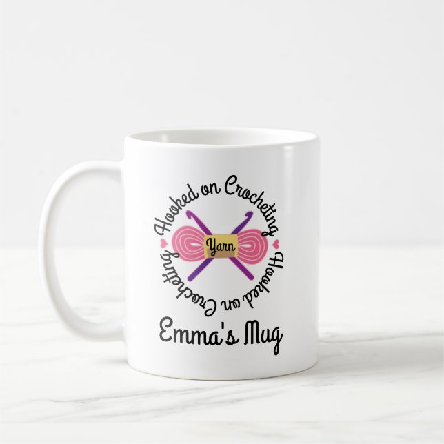 Caneca De Café Fios de Gancheta de Gift Crochet (Esquerda)