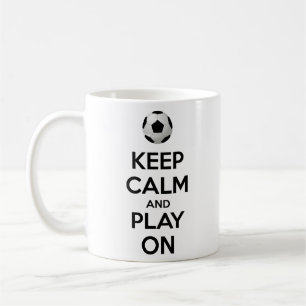 Caneca De Café Fique calmo e jogue