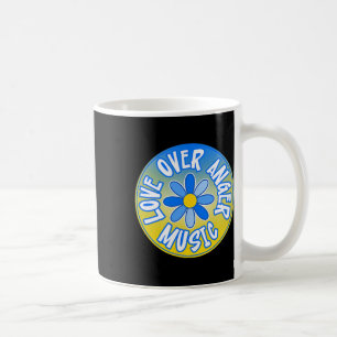 Caneca De Café Fique Com a Ucrânia Amor Sobre a Música da Ira 3
