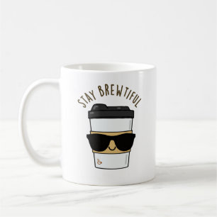 Caneca De Café Fique De Luz Engraçado Café