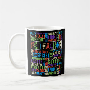Caneca De Café Fique motivado: Inspiração do professor PE