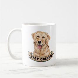 Caneca De Café Fique Ouro, Ouro Retriever Dog Lover