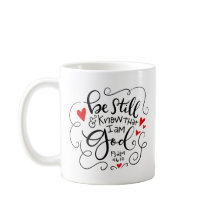 Fique quieto e saiba que eu sou Deus, carta-mão