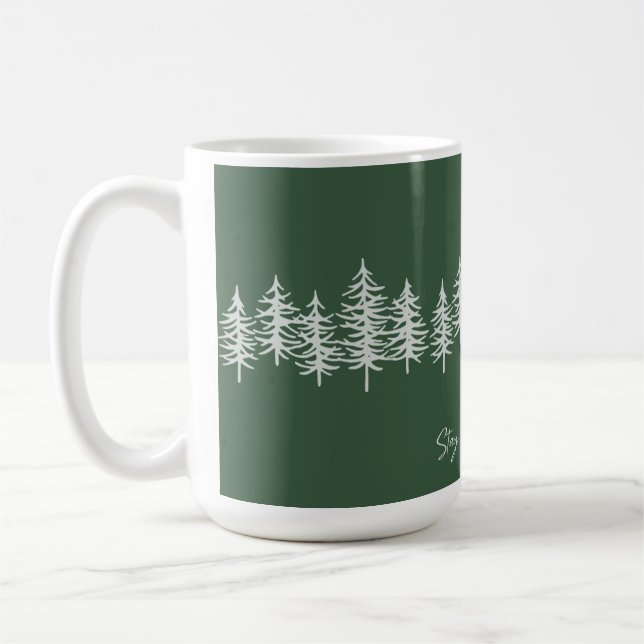 Caneca De Café Fique Selvagem, Sip Free Classic Mug (Esquerda)