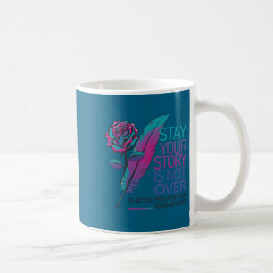 Caneca De Café Fique Sua História Não Terminou Prevenção do Suicí