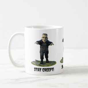 Caneca De Café Fiquem Assustados! Monstro de Frankenstein