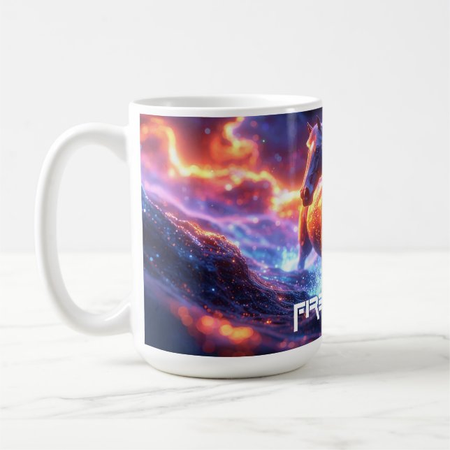 CANECA DE CAFÉ FIRE HORSE - SHENG XIAO -  (Esquerda)