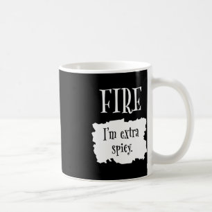 Caneca De Café Fire Hot Packet Halloween Taco Eu sou Extra Spicy 