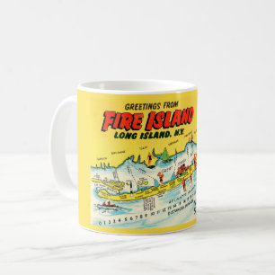 Caneca De Café Fire Island Mug