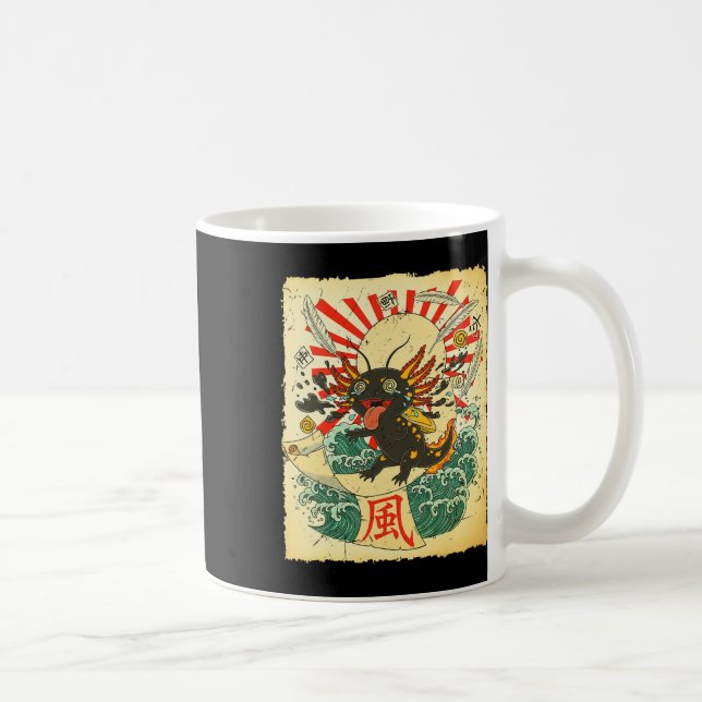 Caneca De Café Firefly Screwll de rolagem-surfando  (Direita)