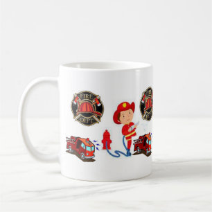 Caneca De Café FireTruck Mug