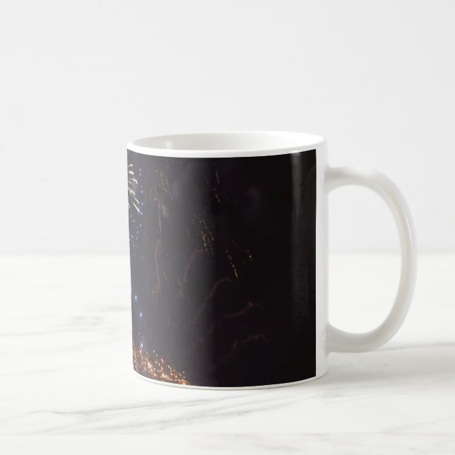 Caneca De Café Fireworks Classic Coffee Mug (Direita)