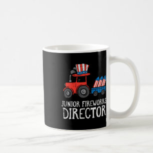 Caneca De Café Fireworks Diretor Trator 4 De Julho Meninos