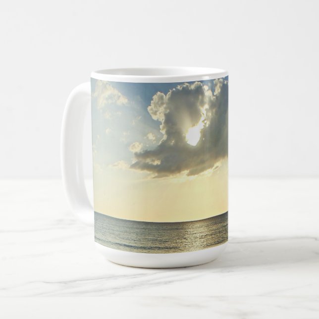 Caneca De Café First Light on the Water (Frente Esquerda)