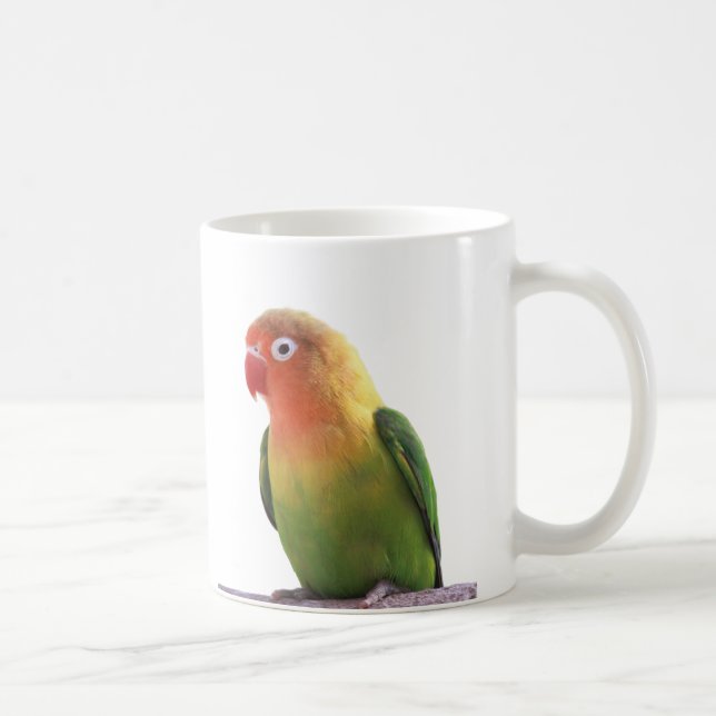 Caneca De Café Fischer's Lovebirdのマグカップ (Direita)