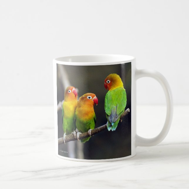 Caneca De Café “Fischer's Lovebird” (Direita)