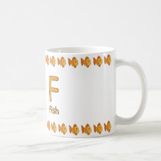 Caneca De Café FisforFish–FunAlphabetCupDesign