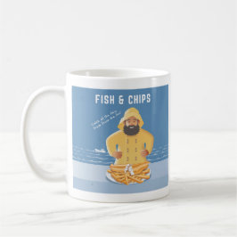 Caneca De Café Fish and Chips