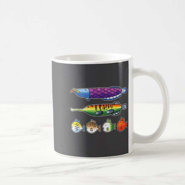 Caneca De Café Fishing Wii Srts Fish Species  (Direita)