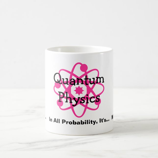 Caneca De Café Física de quantum (Centro)