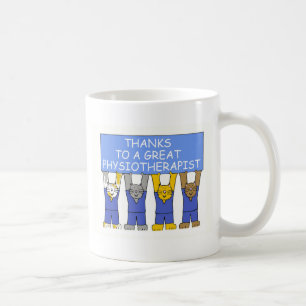 Caneca De Café Fisioterapeuta dos obrigados