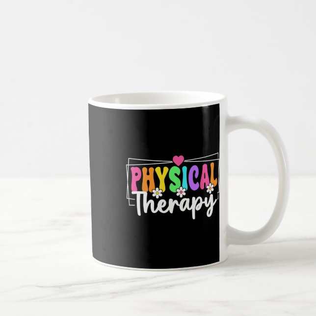 Caneca De Café Fisioterapia De Volta à Escola Fisioterapeuta (Direita)