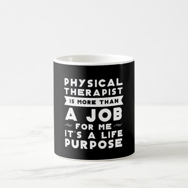 Caneca De Café Fisioterapia do que o trabalho sua finalidade da (Centro)