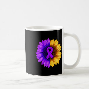 Caneca De Café Fita Alzheimer Sensibilização para a overdose de m