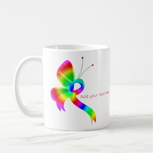 Caneca De Café Fita-borboleta-borboleta Coffee Mug