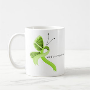 Caneca De Café Fita-borboleta-do-verde limão Sensibilização